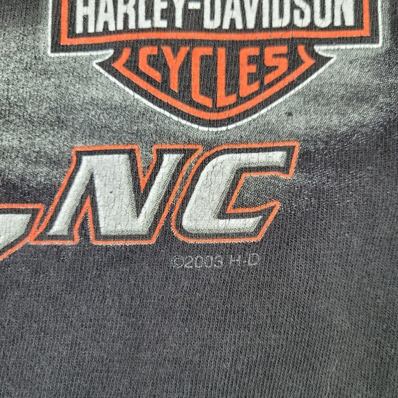 Vintage Harley-Davidson Motorcycle Shirt Mens XL 100th Year 2003 Biker Tee - Picture 7 of 10